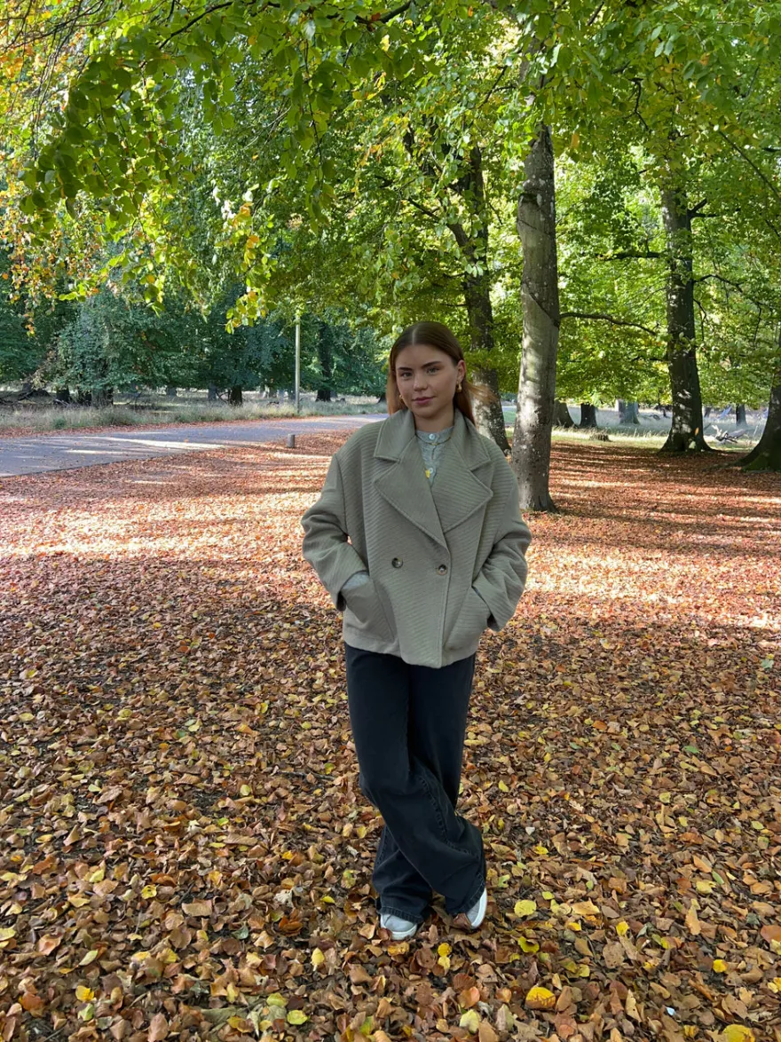 Design By Si Adriana frakke - Sage grøn Best