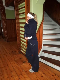 Design By Si Anelise sweatpants - Navy Outlet