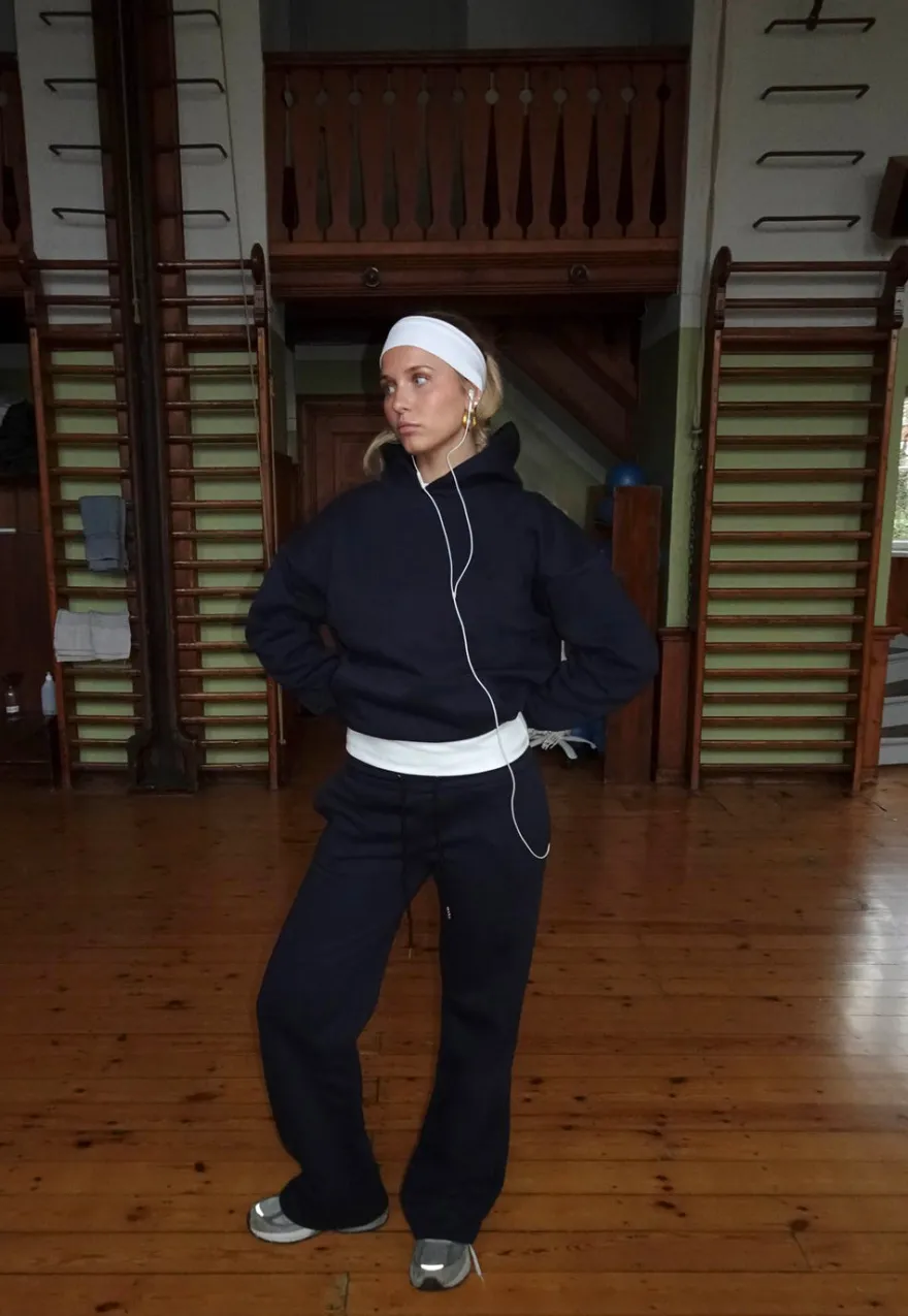 Design By Si Anelise sweatpants - Navy Outlet