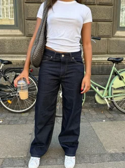 Design By Si Anemon oversized jeans - Mørk denim Best