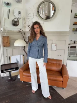 Design By Si Annie denimblazer - Blå Best