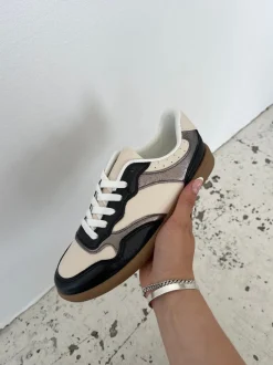 Design By Si Apia sneakers - Hvid/sølv og sort