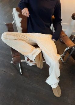 Design By Si Ariana bukser med mønster - Off white New