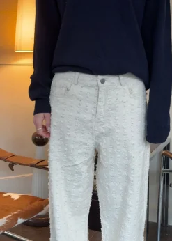 Design By Si Ariana bukser med mønster - Off white New