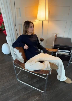 Design By Si Ariana bukser med mønster - Off white New