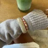Design By Si Arna armbånd med mønster - Lyserød/guld Outlet