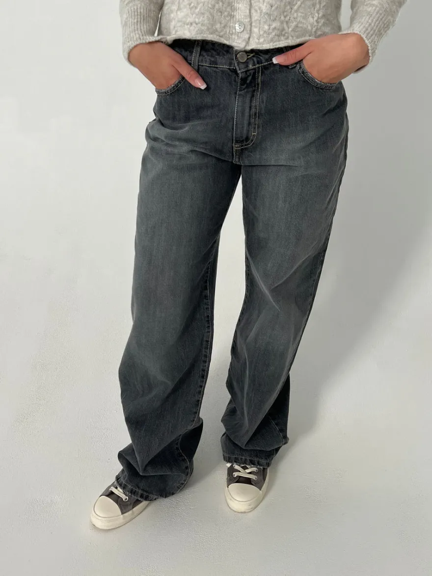 Design By Si Audrey jeans - Grå Hot