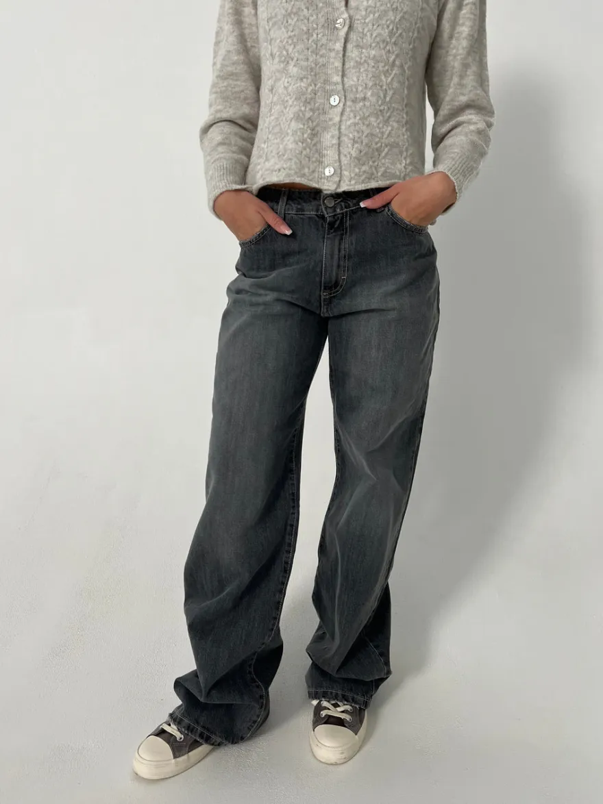 Design By Si Audrey jeans - Grå Hot