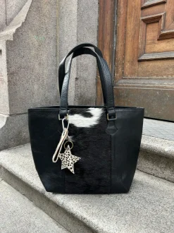 Design By Si Aurum taske i ko - Sort Online