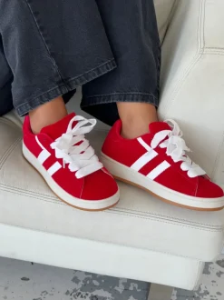 Design By Si Baku sneakers - Rød Online