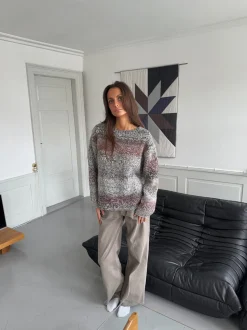 Design By Si Balta striktrøje - Sort/hvid/rød Outlet