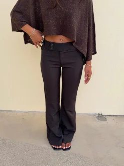 Design By Si Belo bukser - Sort Hot