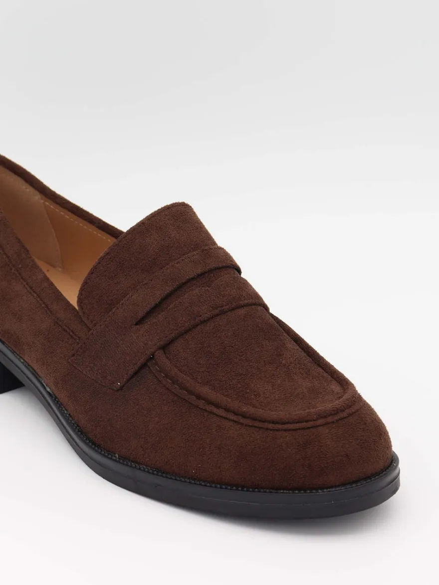 Design By Si Blova loafers i imiteret læder - Brun Online