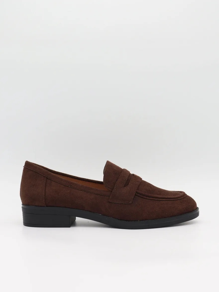 Design By Si Blova loafers i imiteret læder - Brun Online