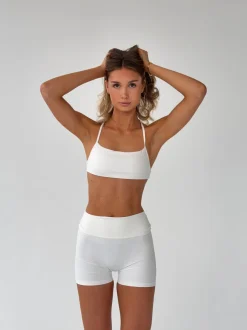 Design By Si Bonded open back top - Marshmallow New