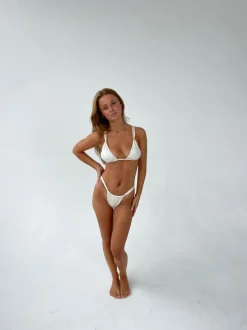 Design By Si Bruna glimmer bikini - Beige New