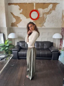 Design By Si Carly kabelstrik med lynlås - Off white Outlet