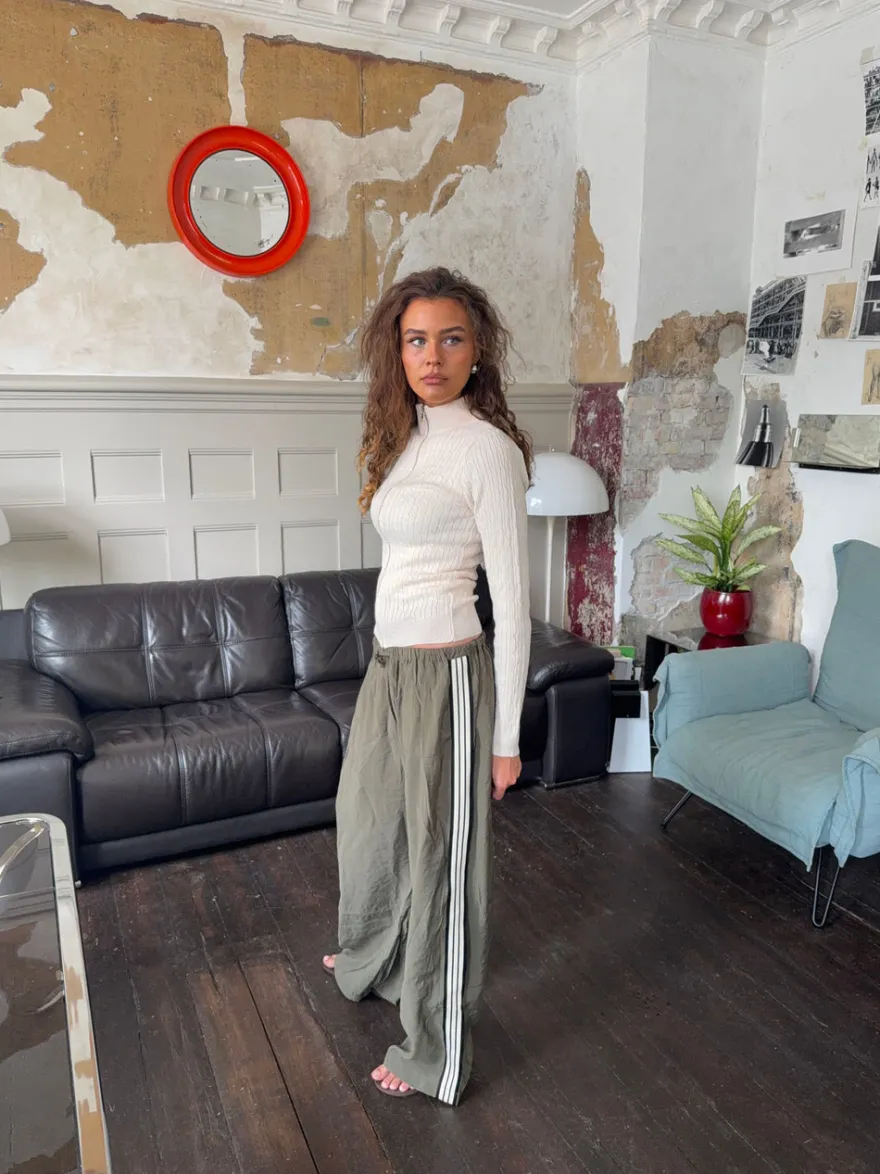 Design By Si Carly kabelstrik med lynlås - Off white Outlet