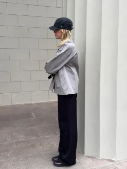 Design By Si Catinka trenchcoat - Grå Outlet