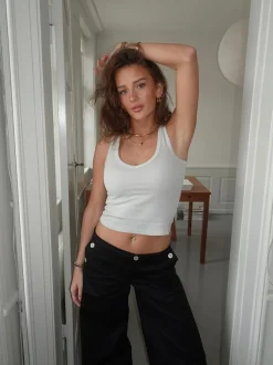 Design By Si Chiara tanktop - Lys grå Outlet