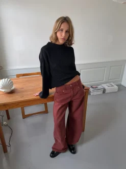 Design By Si Cholana striktrøje med åben ryg - Sort Online