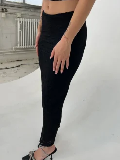 Design By Si Claudie nederdel i blonde - Sort Online