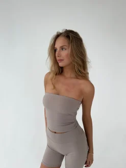 Design By Si Core tube top - Ash Discount