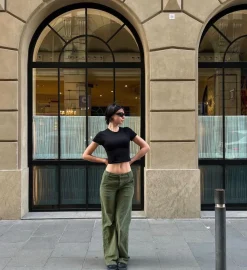 Design By Si Didde fløjls bukser - grøn