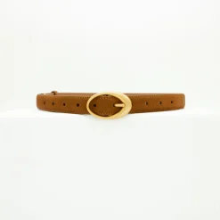 Design By Si Earth bælte - Brun/guld Online