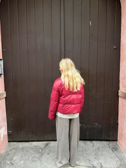 Design By Si Elin pufferjakke - Rød Outlet