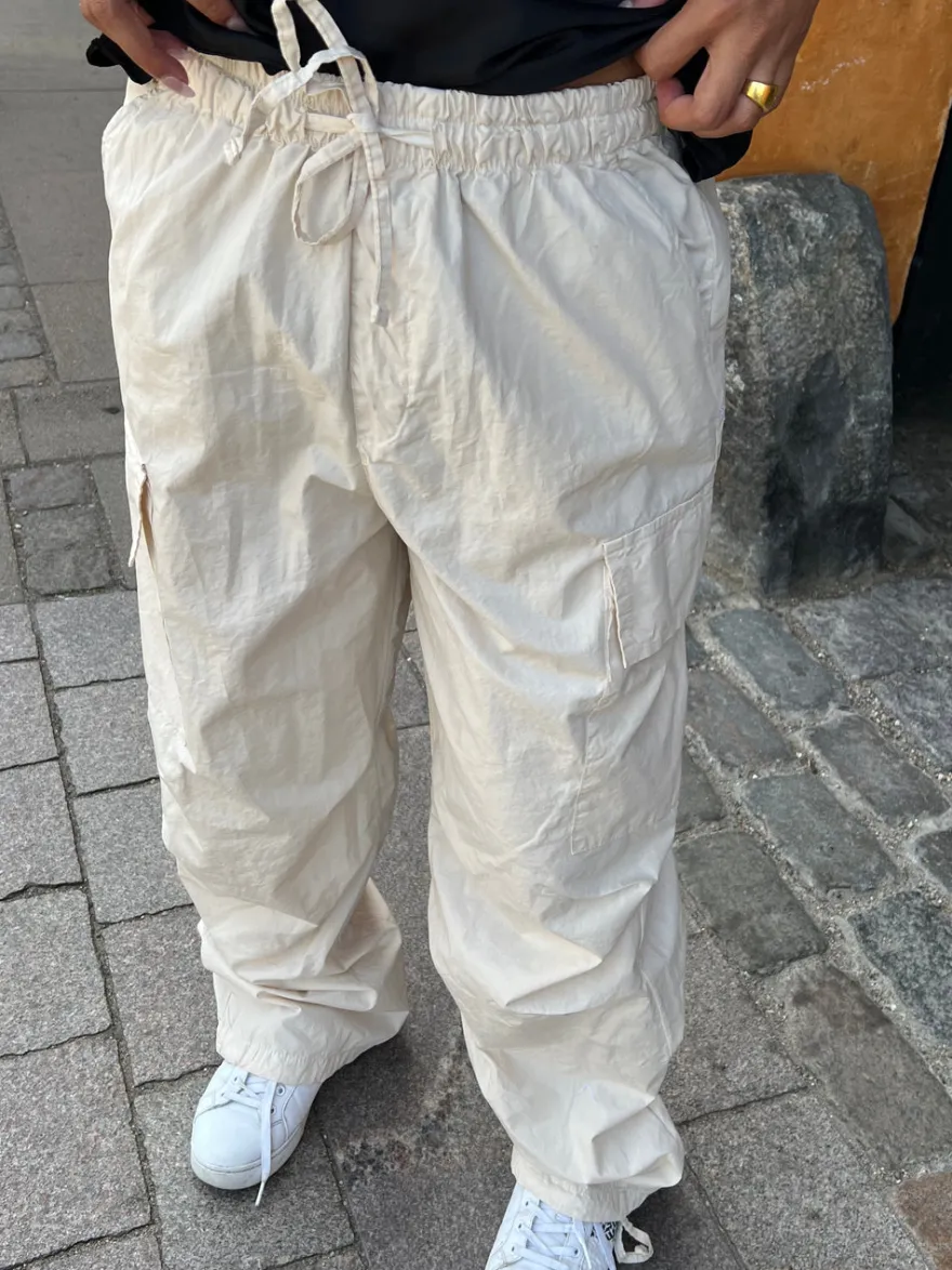 Design By Si Elita bukser med lommedetaljer - Beige Best