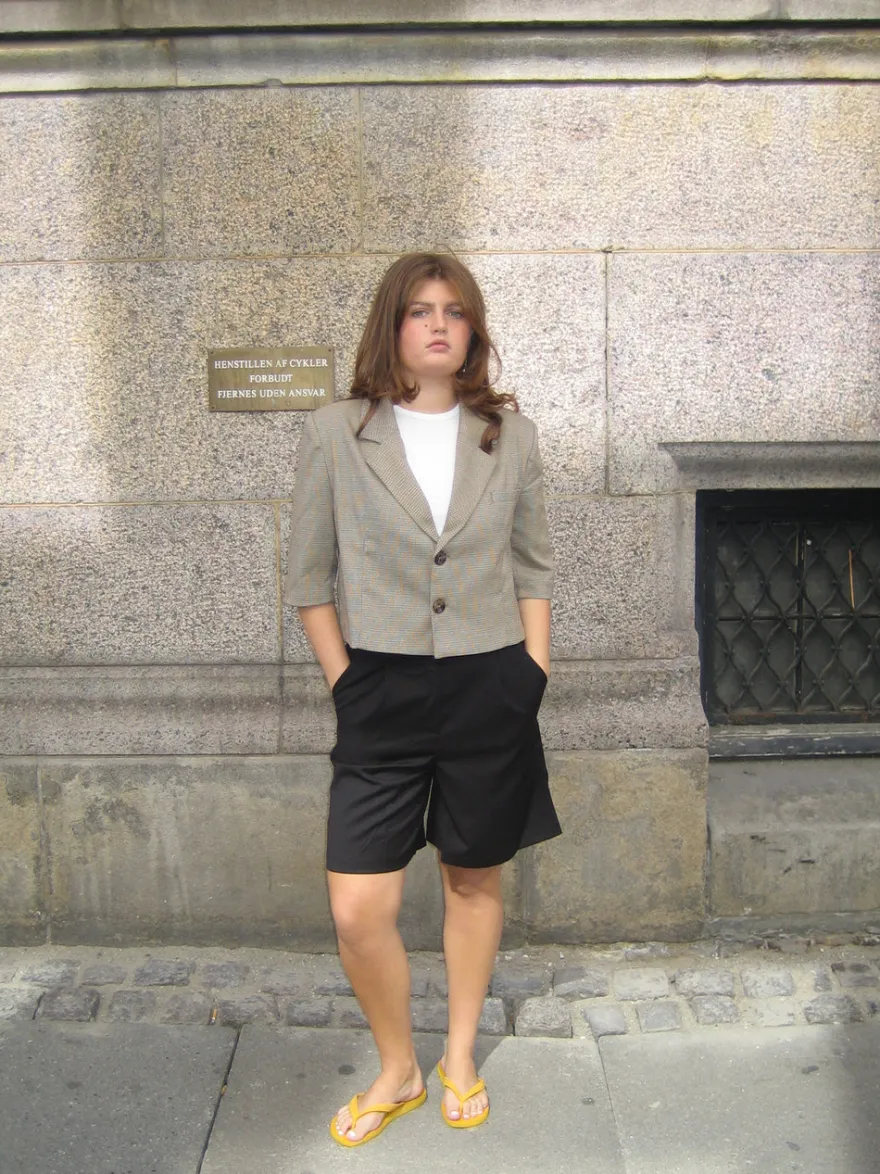 Design By Si Elora bermudashorts - Sort Online
