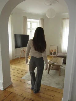 Design By Si Elsa suit bukser - Grå Best