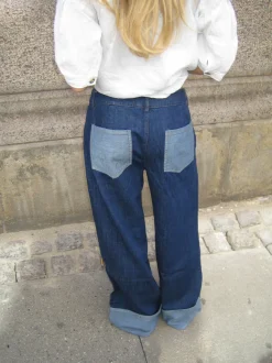 Design By Si Emery jeans - Mørk denim New