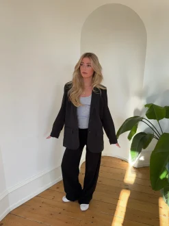 Design By Si Epsilia oversized blazer - Sort