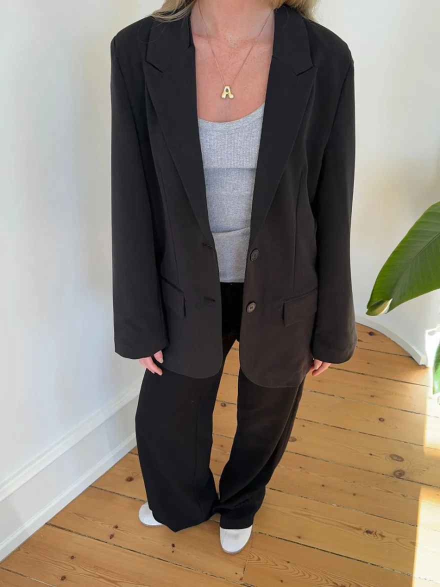 Design By Si Epsilia oversized blazer - Sort