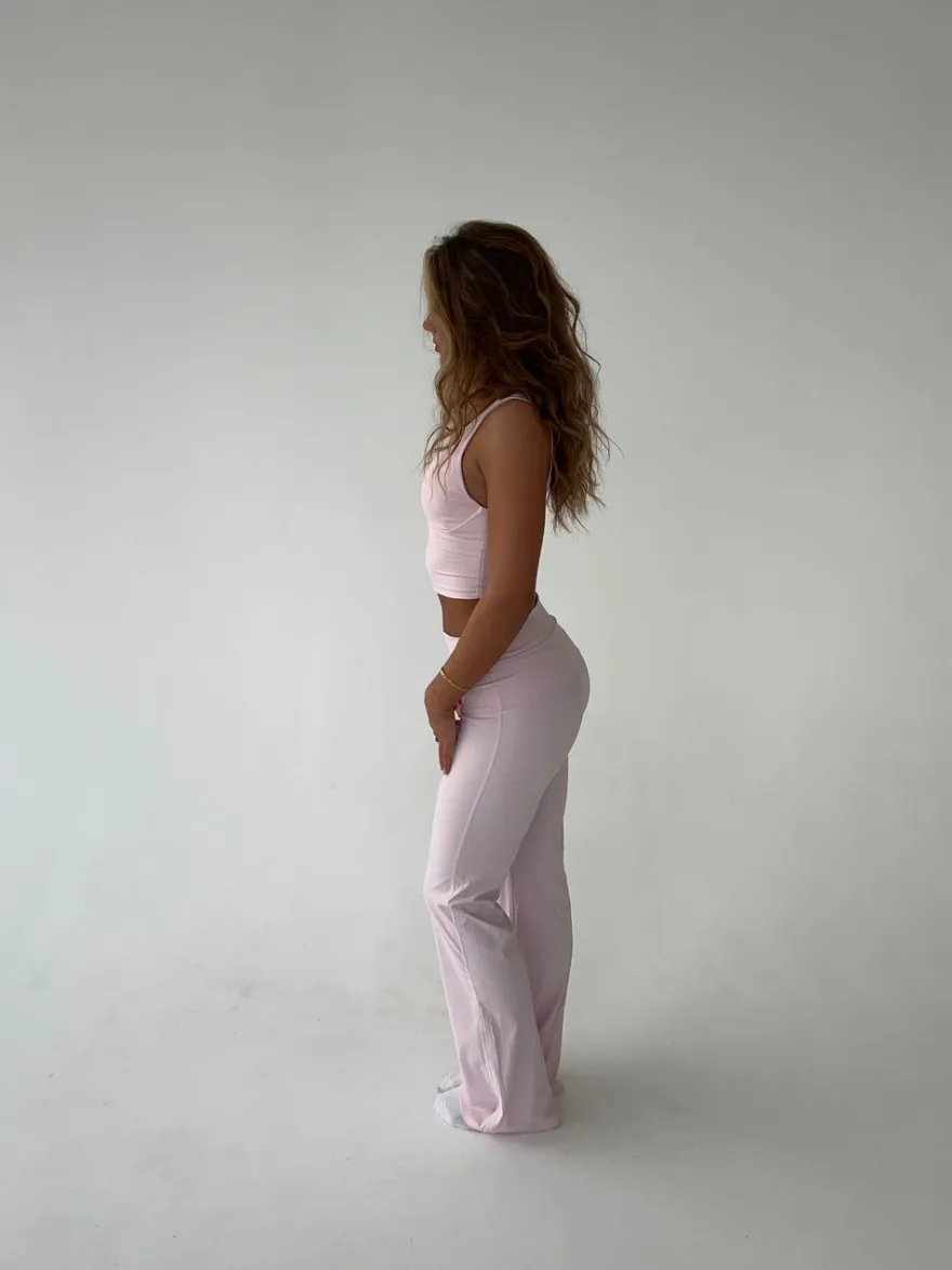 Design By Si Essential flared pants - Candyfloss Clearance
