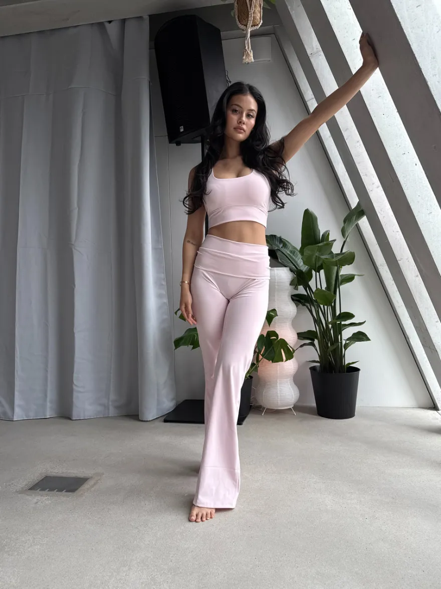 Design By Si Essential flared pants - Candyfloss Clearance