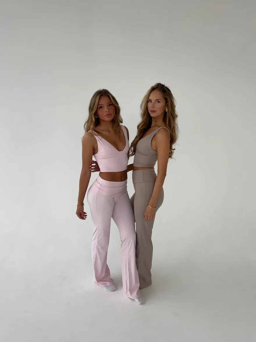 Design By Si Essential flared pants - Candyfloss Clearance