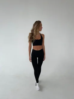 Design By Si Essential leggings - Jet Black Sale