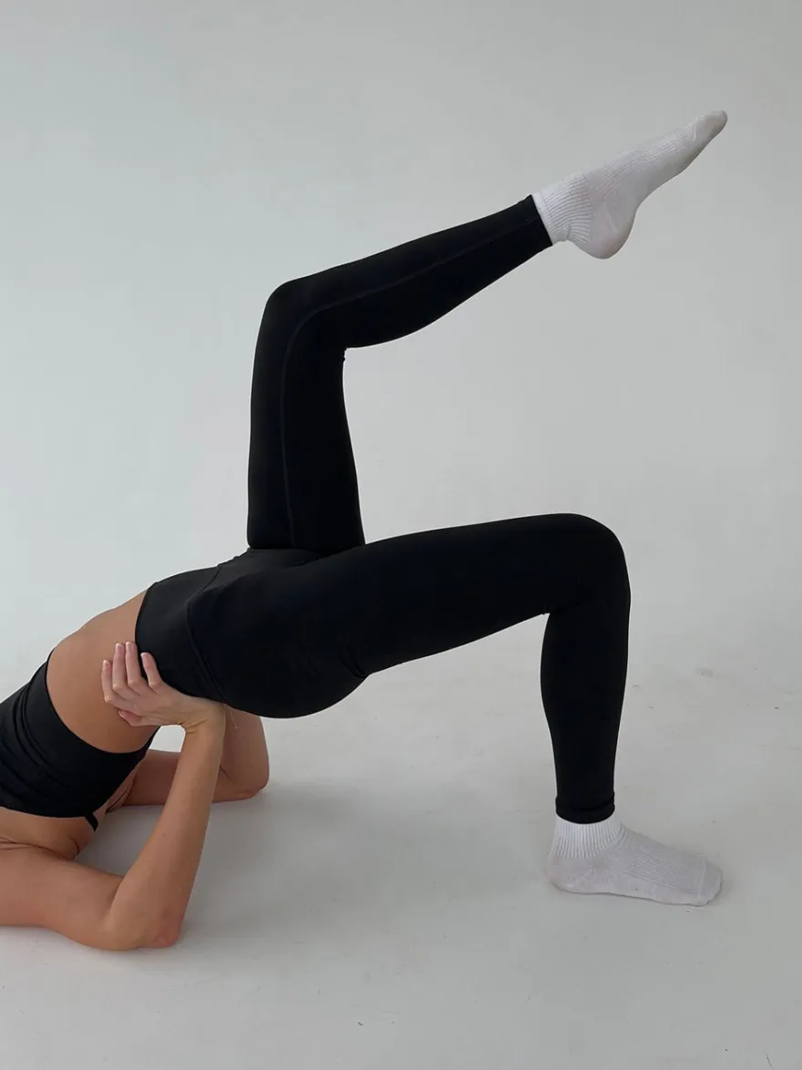 Design By Si Essential leggings - Jet Black Sale