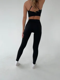 Design By Si Essential leggings - Jet Black Sale