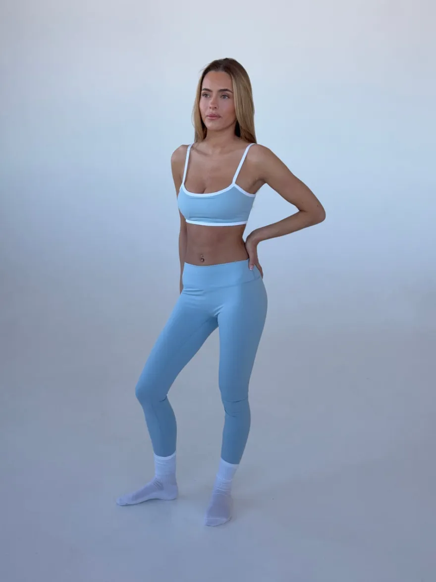 Design By Si Essential leggings - Sky Hot