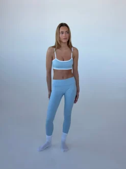 Design By Si Essential leggings - Sky Hot