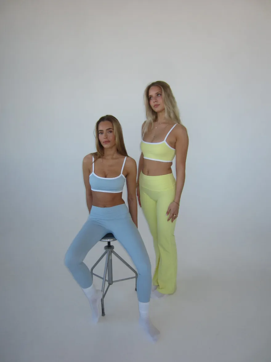 Design By Si Essential leggings - Sky Hot
