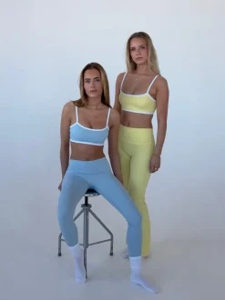 Design By Si Essential leggings - Sky Hot