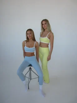 Design By Si Essential leggings - Sky Hot