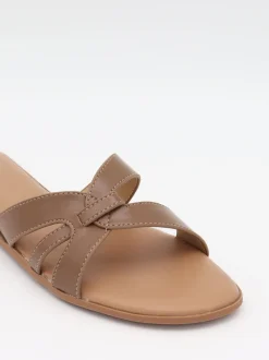 Design By Si Figma sandaler - Brun/beige Sale