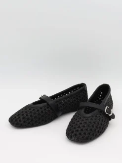 Design By Si Flotana ballerina - Sort Outlet