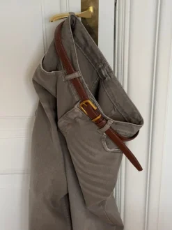 Design By Si Forge bælte - Brun/guld Online